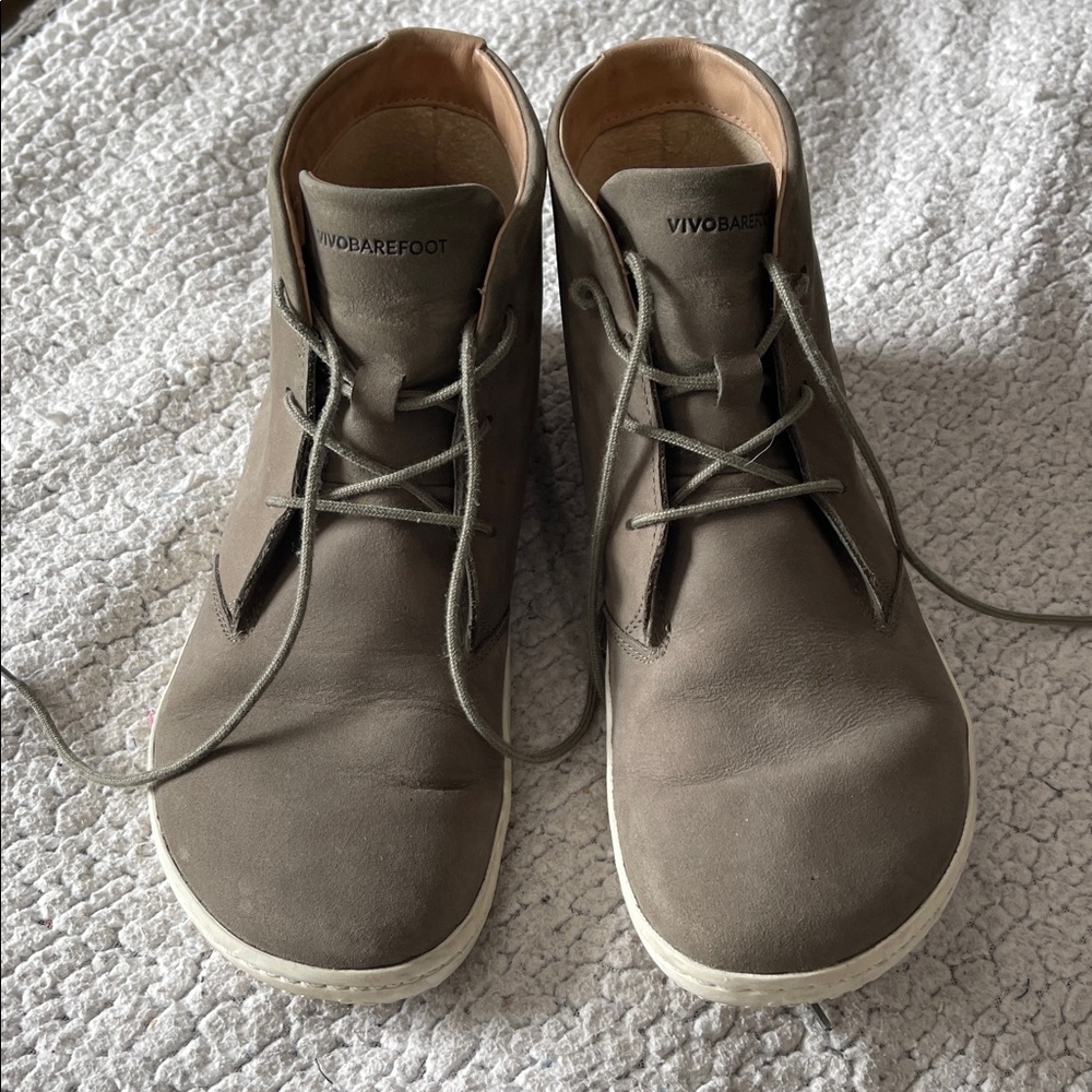 Vivobarefoot High-Top Sneakers in Brown